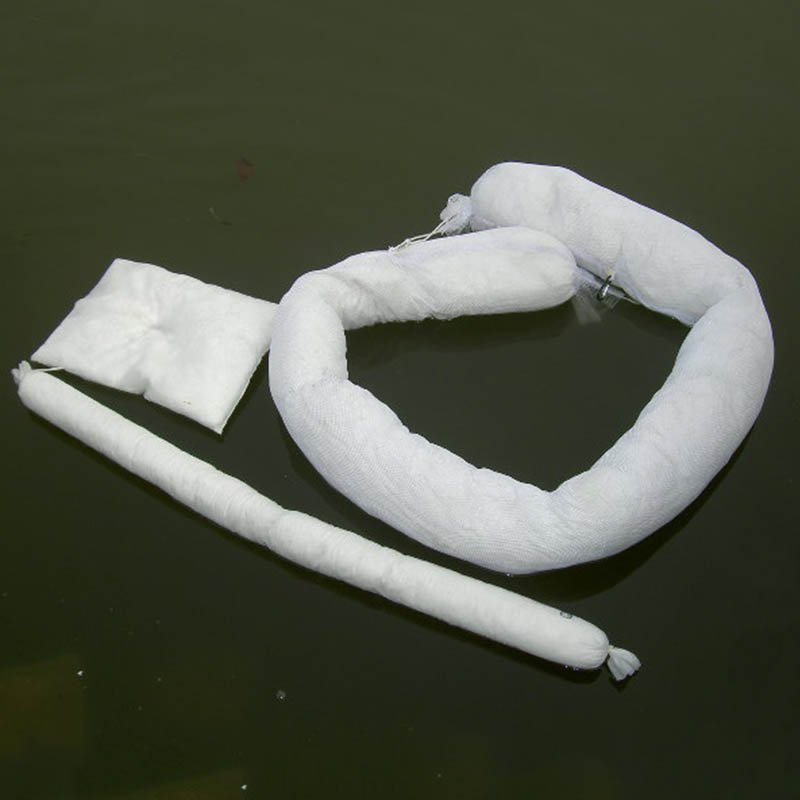 oil spill absorbent boom, oil absorbing socks, oil absorbent barriers
